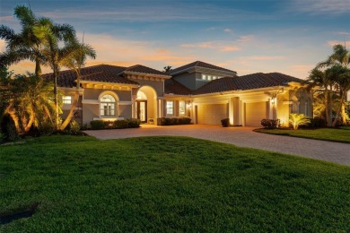 Welcome to 186 Portofino Drive, a grand Donato model estate on Venetian Golf and River Club in Florida - for sale on GolfHomes.com, golf home, golf lot