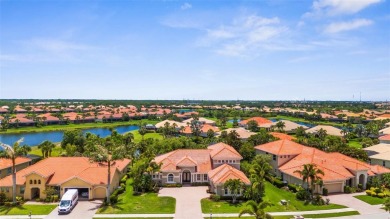 Welcome to 186 Portofino Drive, a grand Donato model estate on Venetian Golf and River Club in Florida - for sale on GolfHomes.com, golf home, golf lot