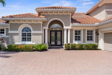 Welcome to 186 Portofino Drive, a grand Donato model estate on Venetian Golf and River Club in Florida - for sale on GolfHomes.com, golf home, golf lot