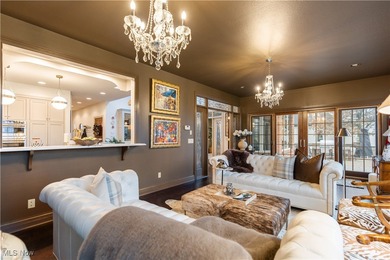 This home is a must-see in person to truly appreciate its design on Glenmoor Country Club in Ohio - for sale on GolfHomes.com, golf home, golf lot