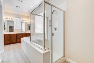 Charming 2 stories,3 bedrooms, 2 car garages in guard gate golf on Rhodes Ranch Golf Club in Nevada - for sale on GolfHomes.com, golf home, golf lot