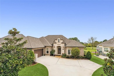 Beautiful home located on the 10th tee in Masters Point on Oak Harbor Golf Club in Louisiana - for sale on GolfHomes.com, golf home, golf lot