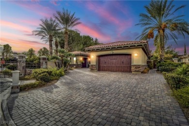 An elegant blend of luxury and design, this custom 1-story, 3 on South Shore At Lake Las Vegas in Nevada - for sale on GolfHomes.com, golf home, golf lot