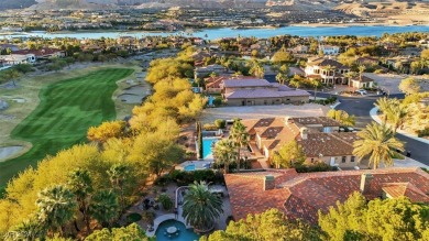 An elegant blend of luxury and design, this custom 1-story, 3 on South Shore At Lake Las Vegas in Nevada - for sale on GolfHomes.com, golf home, golf lot