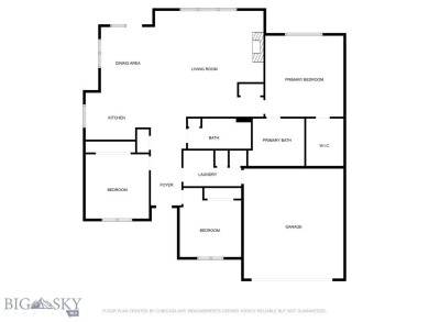 Welcome to the Bridger Creek condo, where an open floor plan on Bridger Creek Golf Course in Montana - for sale on GolfHomes.com, golf home, golf lot