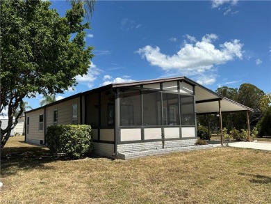 This turnkey two-bedroom, two-bath home is situated on an on Bonita Fairways in Florida - for sale on GolfHomes.com, golf home, golf lot