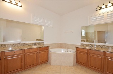 Enjoy breathtaking sunsets overlooking the 18th fairway from on The Club At Pointe West in Florida - for sale on GolfHomes.com, golf home, golf lot