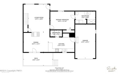 SPACIOUS 3BED/3BATH Contemporary Home located on the 5th green on Pocono Farms Country Club in Pennsylvania - for sale on GolfHomes.com, golf home, golf lot