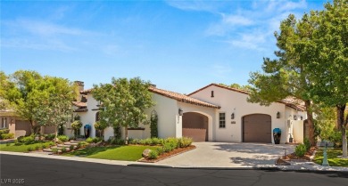 Welcome to this breathtaking semi-custom Christopher Home on Southern Highlands Golf Club in Nevada - for sale on GolfHomes.com, golf home, golf lot