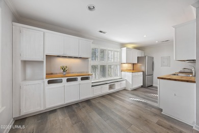 Enjoy serene panoramic marsh views from this beautifully updated on Old South Golf Links in South Carolina - for sale on GolfHomes.com, golf home, golf lot