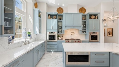 Welcome to this breathtaking semi-custom Christopher Home on Southern Highlands Golf Club in Nevada - for sale on GolfHomes.com, golf home, golf lot