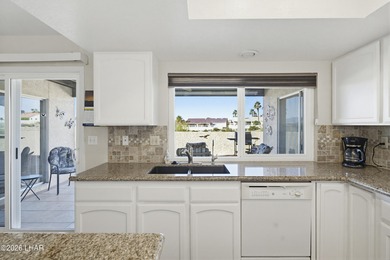 Ground-floor, single-story condo with two patios and stunning on London Bridge Golf Course in Arizona - for sale on GolfHomes.com, golf home, golf lot