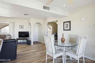 Ground-floor, single-story condo with two patios and stunning on London Bridge Golf Course in Arizona - for sale on GolfHomes.com, golf home, golf lot