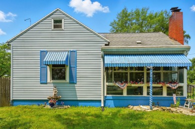Nestled on a spacious .73-acre lot, this 3-bedroom, 1-bath Cape on Rocky Lakes Golf Course in Ohio - for sale on GolfHomes.com, golf home, golf lot