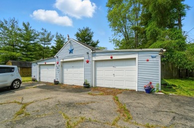 Nestled on a spacious .73-acre lot, this 3-bedroom, 1-bath Cape on Rocky Lakes Golf Course in Ohio - for sale on GolfHomes.com, golf home, golf lot