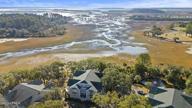 Enjoy serene panoramic marsh views from this beautifully updated on Old South Golf Links in South Carolina - for sale on GolfHomes.com, golf home, golf lot
