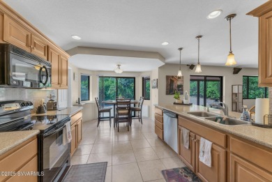 Welcome to this beautifully updated 3-bedroom, 2-bath home in on Oakcreek Country Club in Arizona - for sale on GolfHomes.com, golf home, golf lot