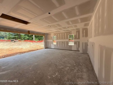 Now available and nearing completion, the 'Lindie' single level on Foxfire Golf and Country Club in North Carolina - for sale on GolfHomes.com, golf home, golf lot