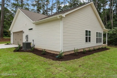Now available and nearing completion, the 'Lindie' single level on Foxfire Golf and Country Club in North Carolina - for sale on GolfHomes.com, golf home, golf lot