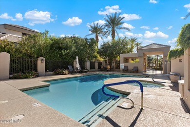 EMBRACE RESORT-STYLE LIVING IN GATED GAINEY RANCH JUST STEPS on Gainey Ranch Golf Club in Arizona - for sale on GolfHomes.com, golf home, golf lot