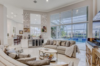 Discover unparalleled elegance in this stunning 3-bedroom on PGA National Estates Golf Course in Florida - for sale on GolfHomes.com, golf home, golf lot