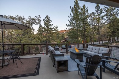 Nestled on a serene street in Moonridge, this charming Big Bear on Big Bear Mountain Ski and Golf Resort in California - for sale on GolfHomes.com, golf home, golf lot