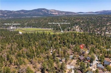 Nestled on a serene street in Moonridge, this charming Big Bear on Big Bear Mountain Ski and Golf Resort in California - for sale on GolfHomes.com, golf home, golf lot