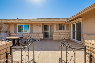 Welcome to this fully furnished charming 2-bedroom Gemini home on Sun City Country Club in Arizona - for sale on GolfHomes.com, golf home, golf lot