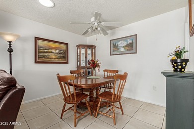 Welcome to this fully furnished charming 2-bedroom Gemini home on Sun City Country Club in Arizona - for sale on GolfHomes.com, golf home, golf lot