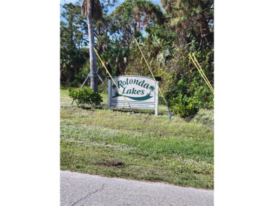 MULTI-FAMILY LOT available.  REDUCED again $10,000!!!  Cleared on Rotonda Golf and Country Club - Long Marsh  in Florida - for sale on GolfHomes.com, golf home, golf lot