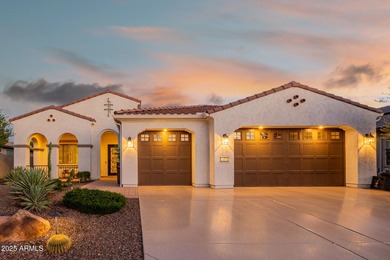 Experience luxury living at its finest in this stunning on Tuscany Falls At Pebble Creek in Arizona - for sale on GolfHomes.com, golf home, golf lot