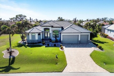 Stunning custom pool home in the desirable Cape Haze Windward on Rotonda Golf and Country Club The Links Course in Florida - for sale on GolfHomes.com, golf home, golf lot