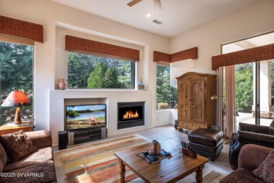 Heavily treed for superb privacy, this large, lovely, well-cared on Sedona Golf Resort in Arizona - for sale on GolfHomes.com, golf home, golf lot