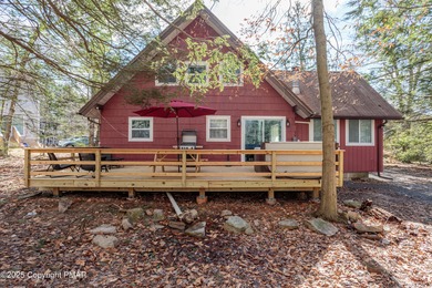 Your dream second home or STR investment awaits! Completely on Pocono Farms Country Club in Pennsylvania - for sale on GolfHomes.com, golf home, golf lot