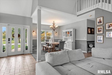 Striking curb appeal sets the scene for this meticulously on Piper Glen Golf Club in Illinois - for sale on GolfHomes.com, golf home, golf lot
