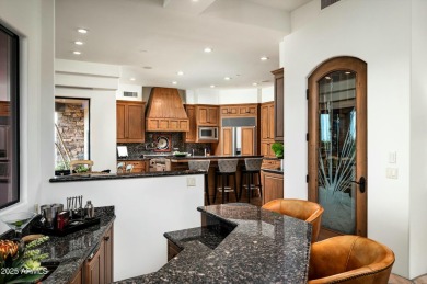 Nestled in Sunrise Village, this beautiful home sits at the end on Desert Mountain Golf Club - Renegade Course in Arizona - for sale on GolfHomes.com, golf home, golf lot