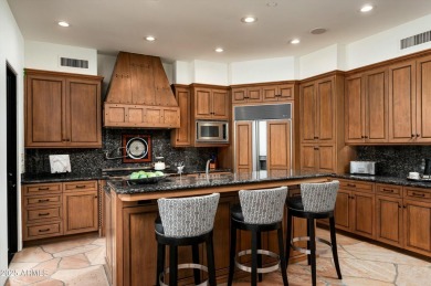 Nestled in Sunrise Village, this beautiful home sits at the end on Desert Mountain Golf Club - Renegade Course in Arizona - for sale on GolfHomes.com, golf home, golf lot