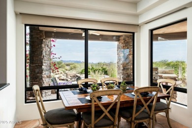 Nestled in Sunrise Village, this beautiful home sits at the end on Desert Mountain Golf Club - Renegade Course in Arizona - for sale on GolfHomes.com, golf home, golf lot