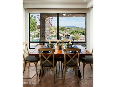 Nestled in Sunrise Village, this beautiful home sits at the end on Desert Mountain Golf Club - Renegade Course in Arizona - for sale on GolfHomes.com, golf home, golf lot