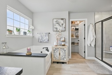 Step into this 3-year-old, 1,840 sq ft home featuring 3 spacious on Neosho Municipal Golf Course in Missouri - for sale on GolfHomes.com, golf home, golf lot
