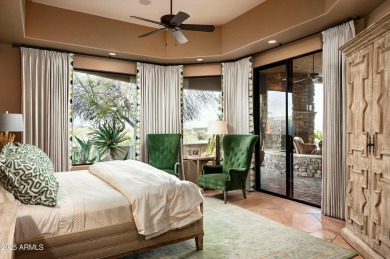 Nestled in Sunrise Village, this beautiful home sits at the end on Desert Mountain Golf Club - Renegade Course in Arizona - for sale on GolfHomes.com, golf home, golf lot