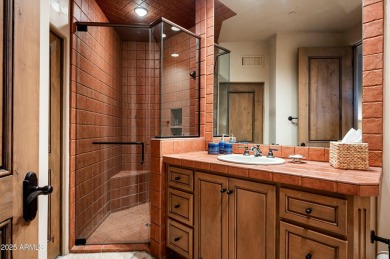 Nestled in Sunrise Village, this beautiful home sits at the end on Desert Mountain Golf Club - Renegade Course in Arizona - for sale on GolfHomes.com, golf home, golf lot
