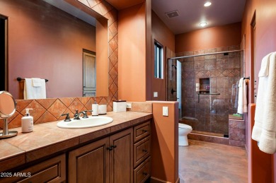Nestled in Sunrise Village, this beautiful home sits at the end on Desert Mountain Golf Club - Renegade Course in Arizona - for sale on GolfHomes.com, golf home, golf lot