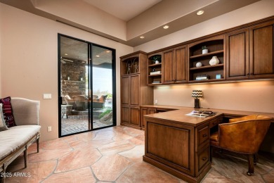 Nestled in Sunrise Village, this beautiful home sits at the end on Desert Mountain Golf Club - Renegade Course in Arizona - for sale on GolfHomes.com, golf home, golf lot