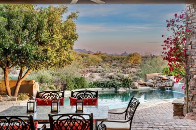 Nestled in Sunrise Village, this beautiful home sits at the end on Desert Mountain Golf Club - Renegade Course in Arizona - for sale on GolfHomes.com, golf home, golf lot