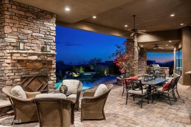 Nestled in Sunrise Village, this beautiful home sits at the end on Desert Mountain Golf Club - Renegade Course in Arizona - for sale on GolfHomes.com, golf home, golf lot