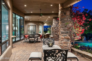 Nestled in Sunrise Village, this beautiful home sits at the end on Desert Mountain Golf Club - Renegade Course in Arizona - for sale on GolfHomes.com, golf home, golf lot