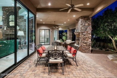 Nestled in Sunrise Village, this beautiful home sits at the end on Desert Mountain Golf Club - Renegade Course in Arizona - for sale on GolfHomes.com, golf home, golf lot