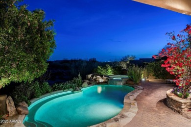 Nestled in Sunrise Village, this beautiful home sits at the end on Desert Mountain Golf Club - Renegade Course in Arizona - for sale on GolfHomes.com, golf home, golf lot