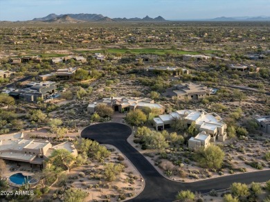 Nestled in Sunrise Village, this beautiful home sits at the end on Desert Mountain Golf Club - Renegade Course in Arizona - for sale on GolfHomes.com, golf home, golf lot